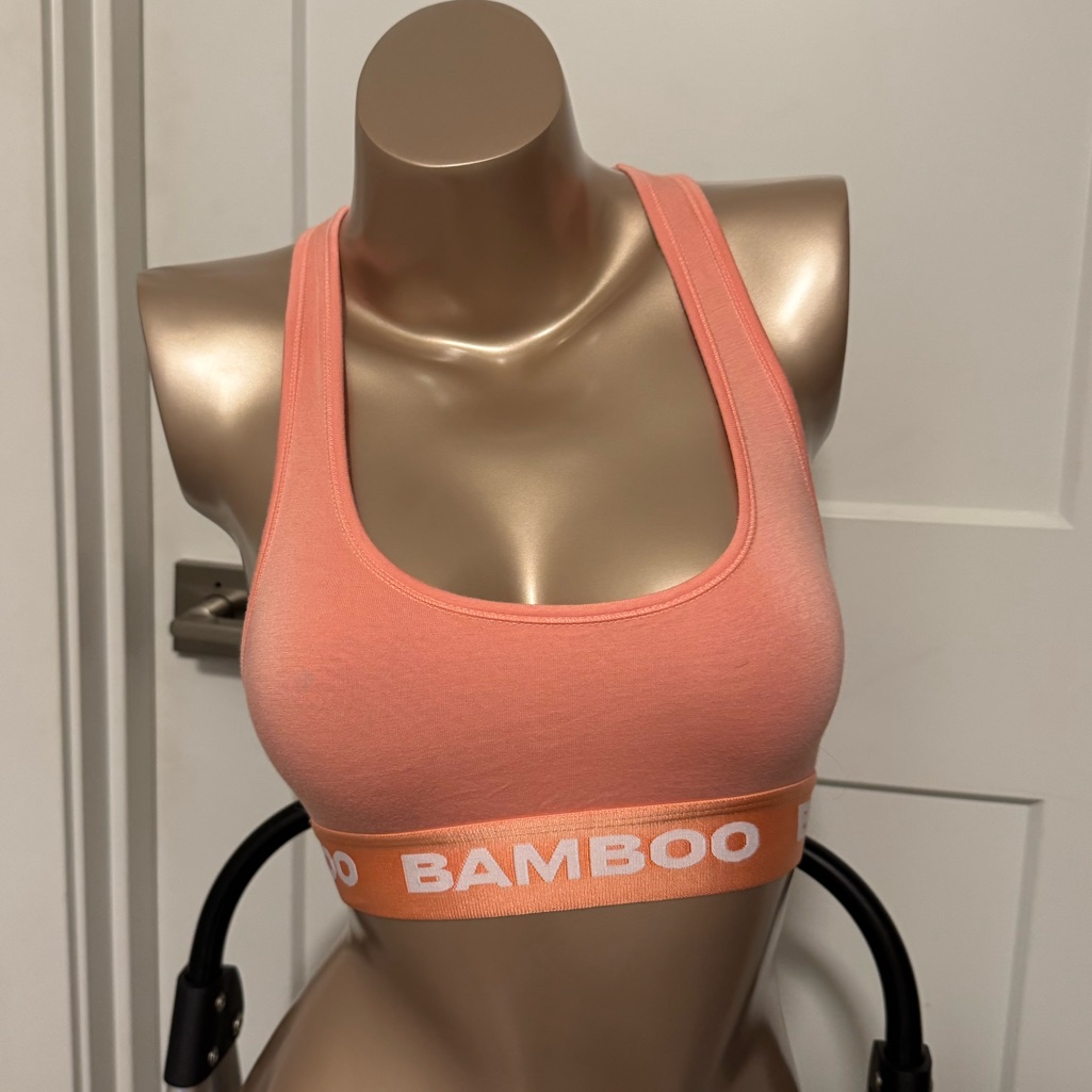 Pink Bamboo Sports Bra